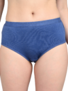 Everyday Panties for Women | Brief Cut | Soft Breathable Fabric | Full Coverage Fit | No Visible Lines | Blue