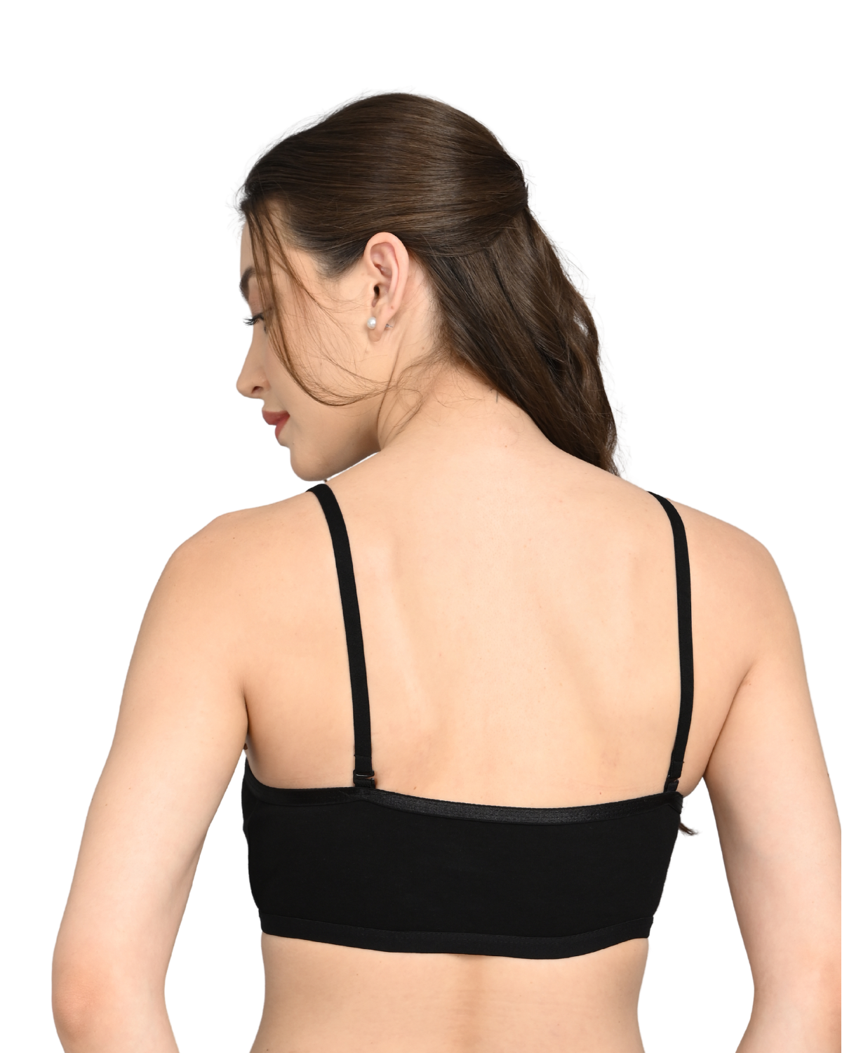 Starter Bra for Teens | Soft & Comfortable | Non-Padded Daily Wear | Black - Image 2