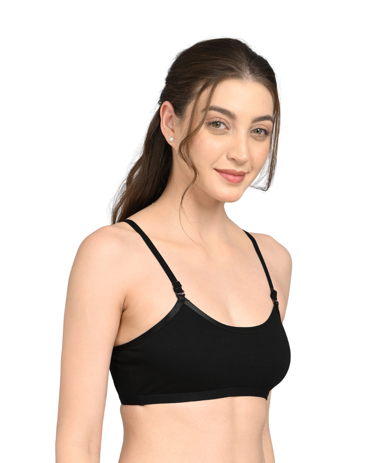 Starter Bra for Teens | Soft & Comfortable | Non-Padded Daily Wear | Black - Image 3