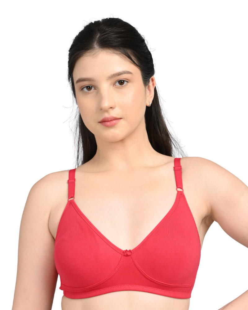 Full Coverage Non Padded Cotton Bra